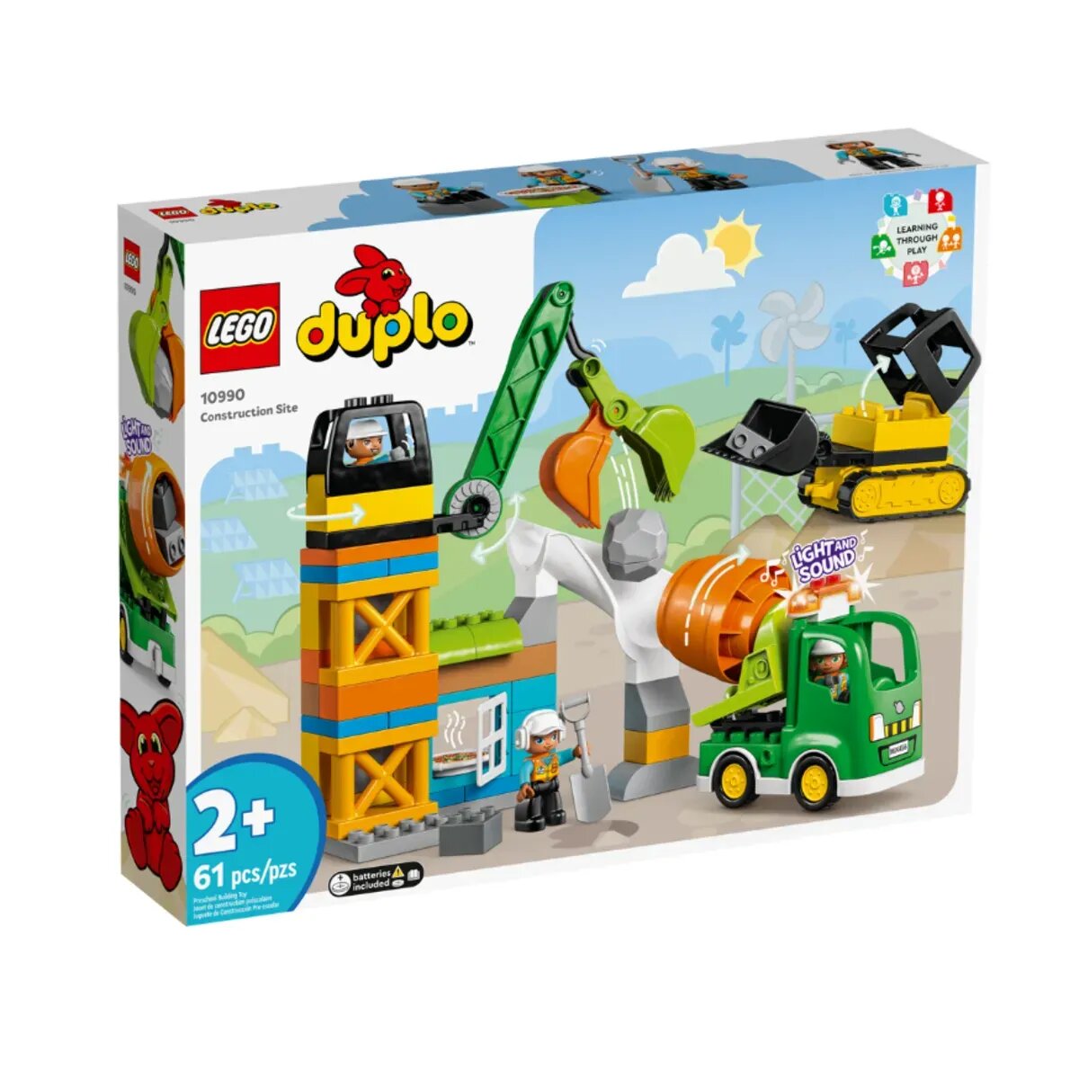 LEGO® DUPLO® Town 10990-  Baustelle mit Baufahrzeugen