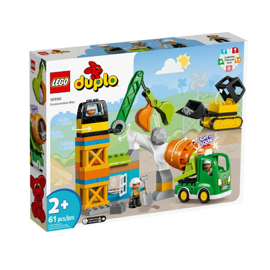 LEGO® DUPLO® Town 10990-  Baustelle mit Baufahrzeugen