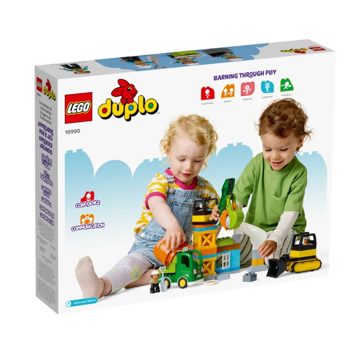 LEGO® DUPLO® Town 10990-  Baustelle mit Baufahrzeugen