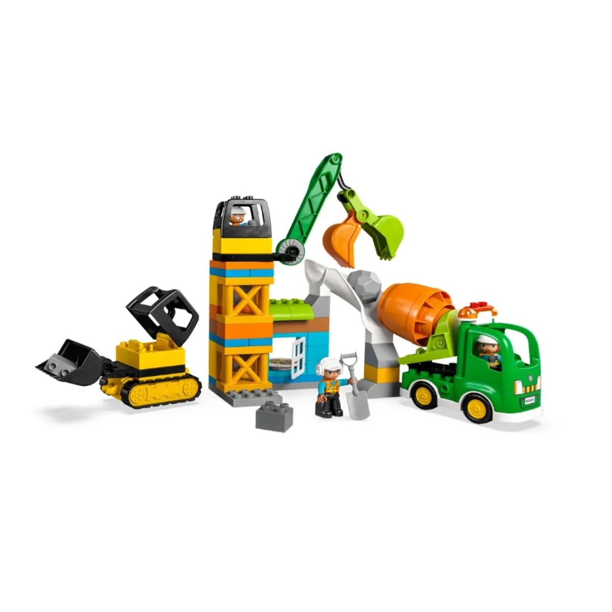 LEGO® DUPLO® Town 10990-  Baustelle mit Baufahrzeugen