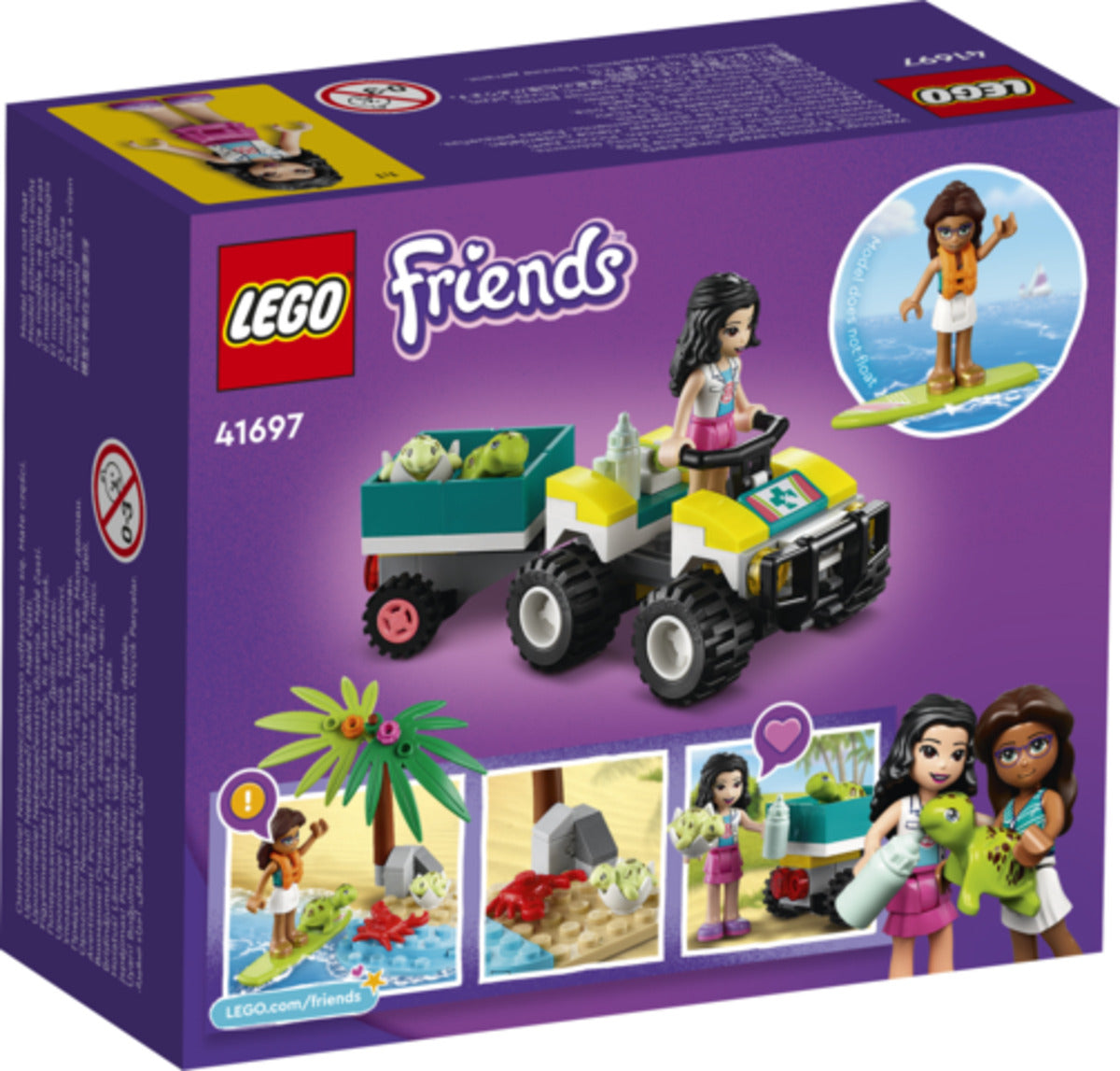 LEGO® Friends 41697 Schildkröten-Rettungswagen