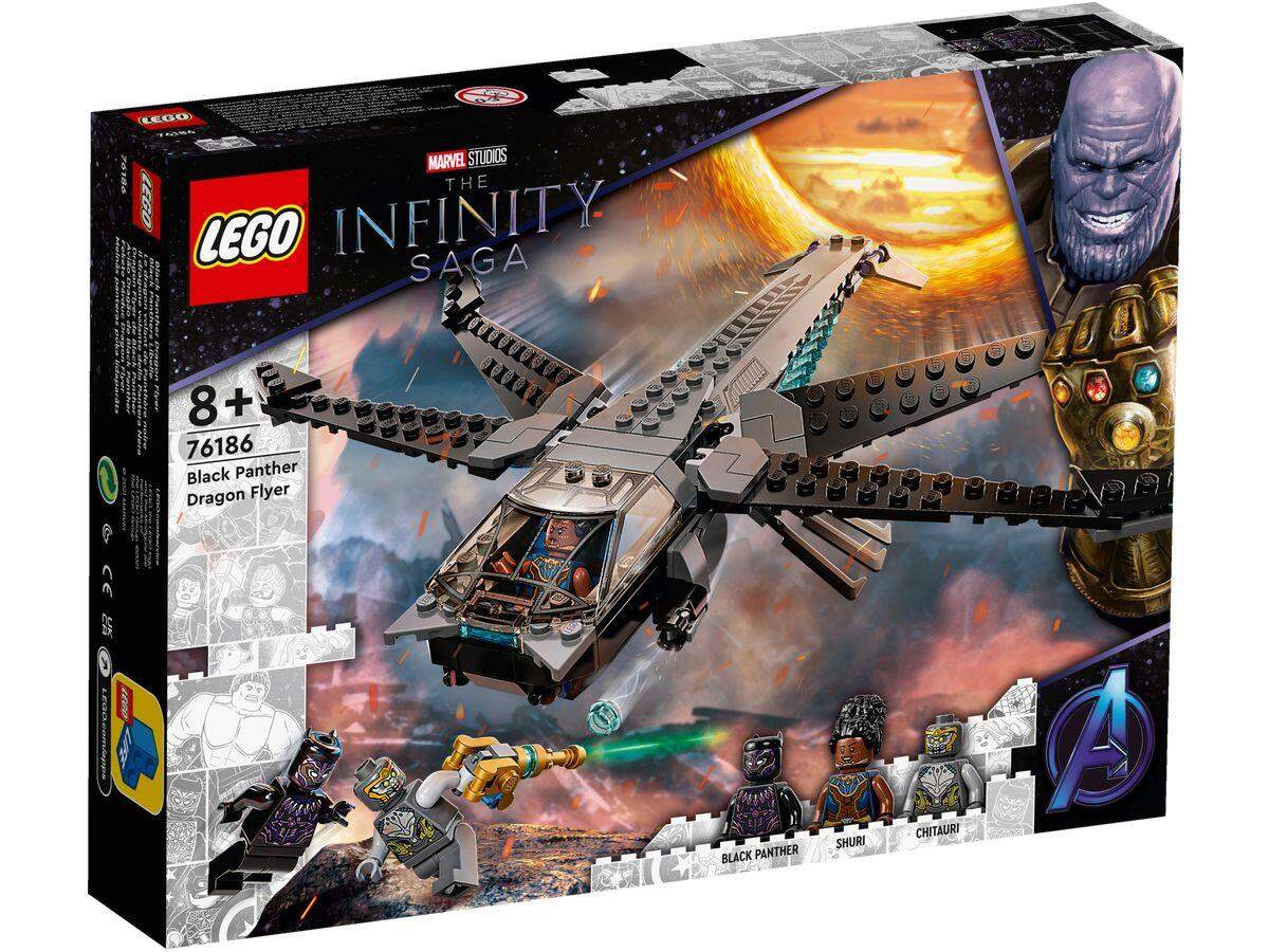 LEGO® Marvel Super Heroes™ 76186 Black Panthers Libelle