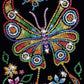 Mammut Sequin Art Red Schmetterling