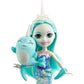 Mattel Enchantimals Naddie Narwhal Puppe (ca. 15 cm) und Tierfreundin Sword