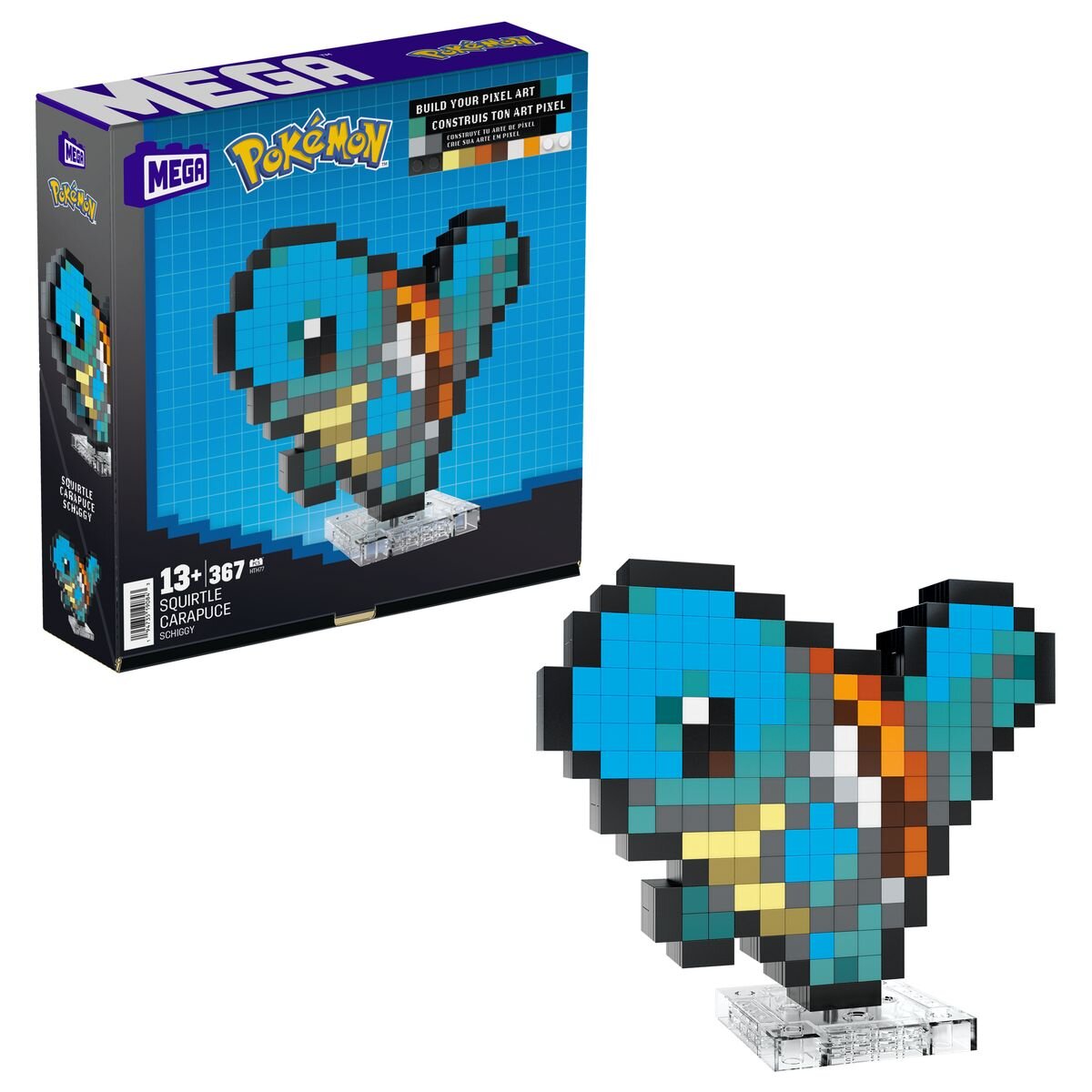 Mattel MEGA Pokémon Shiggy Pixel Art