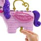 Mattel Polly Pocket Einhorn-Party Spielset, Polly und Lila Puppe und über 25 Überraschungen