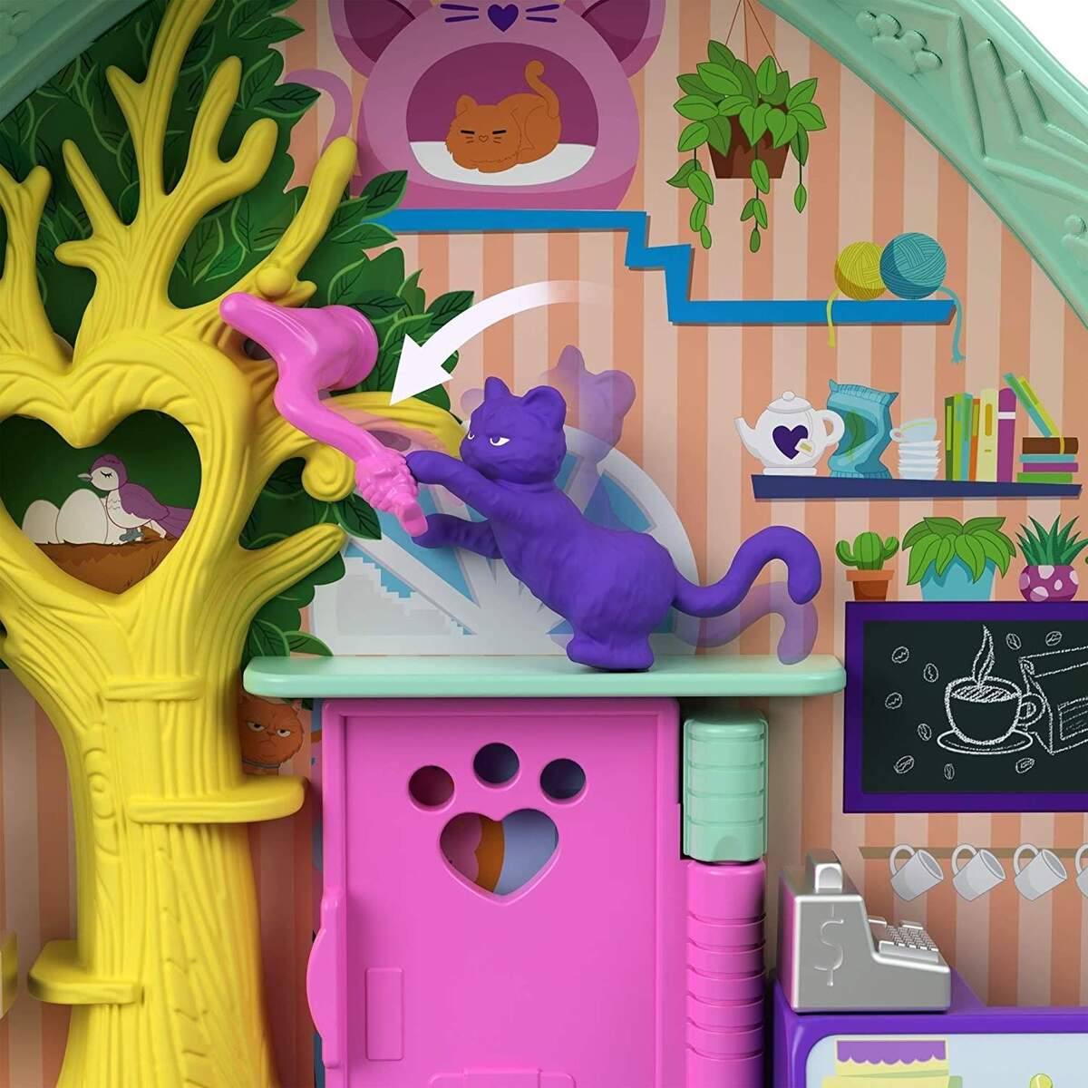 Mattel Polly Pocket Igel-Café Schatulle
