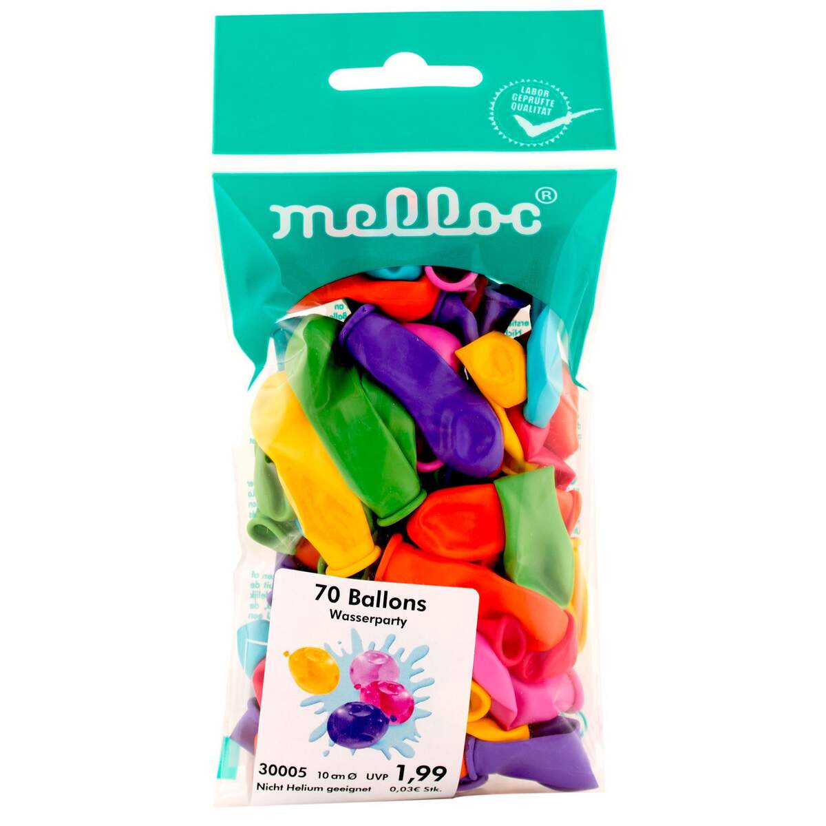 Melloc 70 bunte  Wasserbomben
