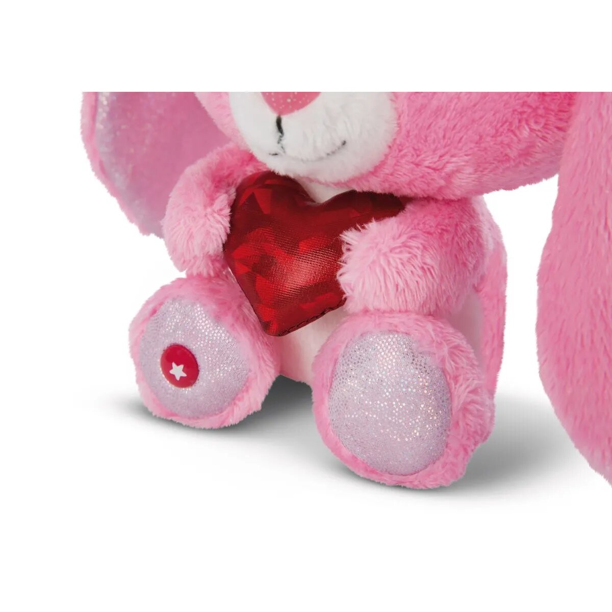 NICI Glubschis Schlenker Hase Hearty Kay 15cm GREEN