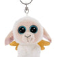 NICI GLUBSCHIS Schlüsselanhänger SCHUTZENGEL SCHAF Glowy Nalla