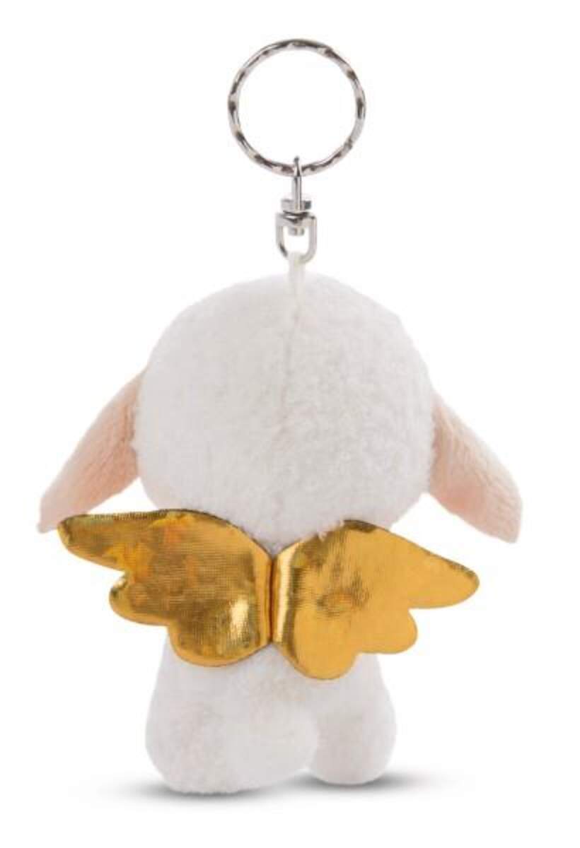 NICI GLUBSCHIS Schlüsselanhänger SCHUTZENGEL SCHAF Glowy Nalla