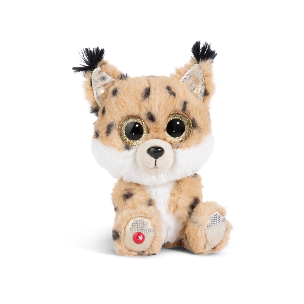 NICI Kuscheltier GLUBSCHIS Luchs Lenzo schlenkernd, 15 cm