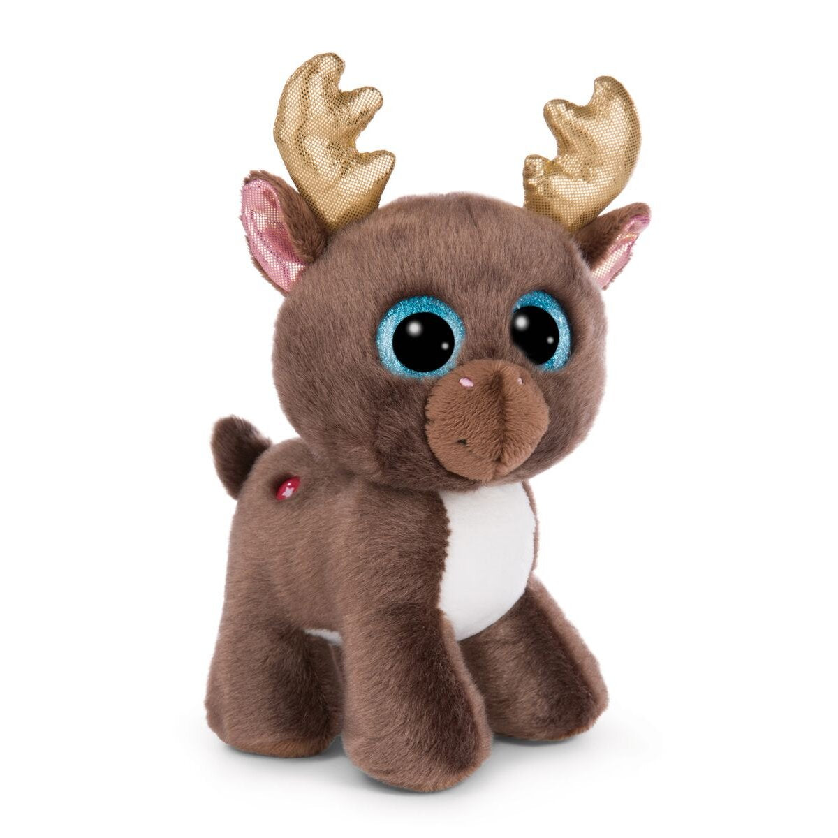 NICI Kuscheltier GLUBSCHIS Rentier Chocolate Mousse, 17 cm