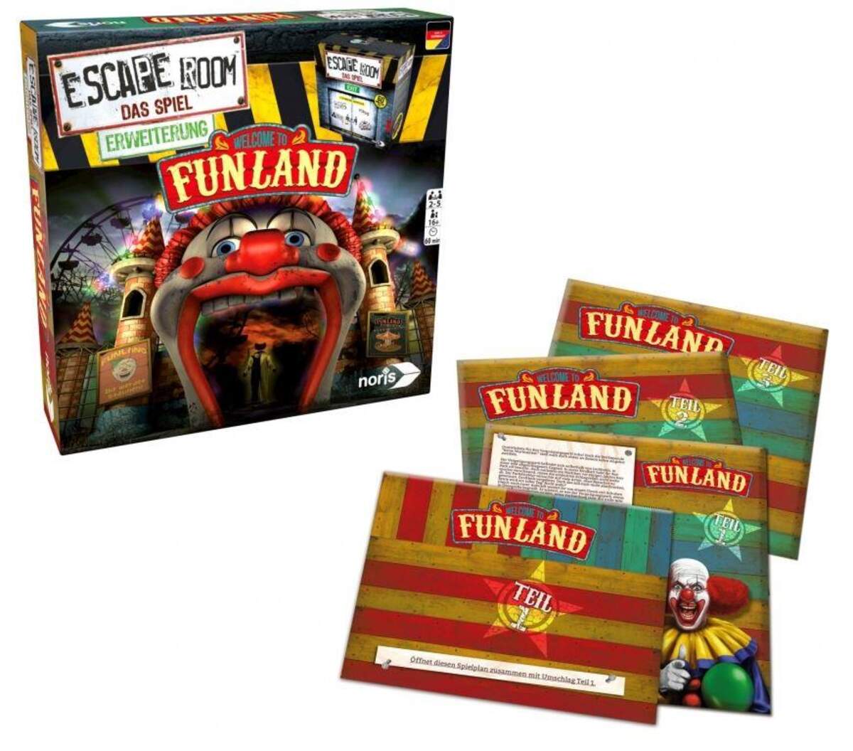 Noris Spiele Escape Room Erweiterung Funland