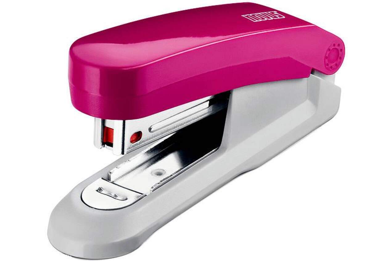 Novus Tischheftgerät E15 fresh pink glänzend