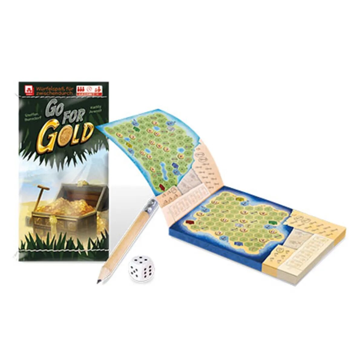Nürnberger Spielkarten Würfelspiel Go for Gold (MINNY)