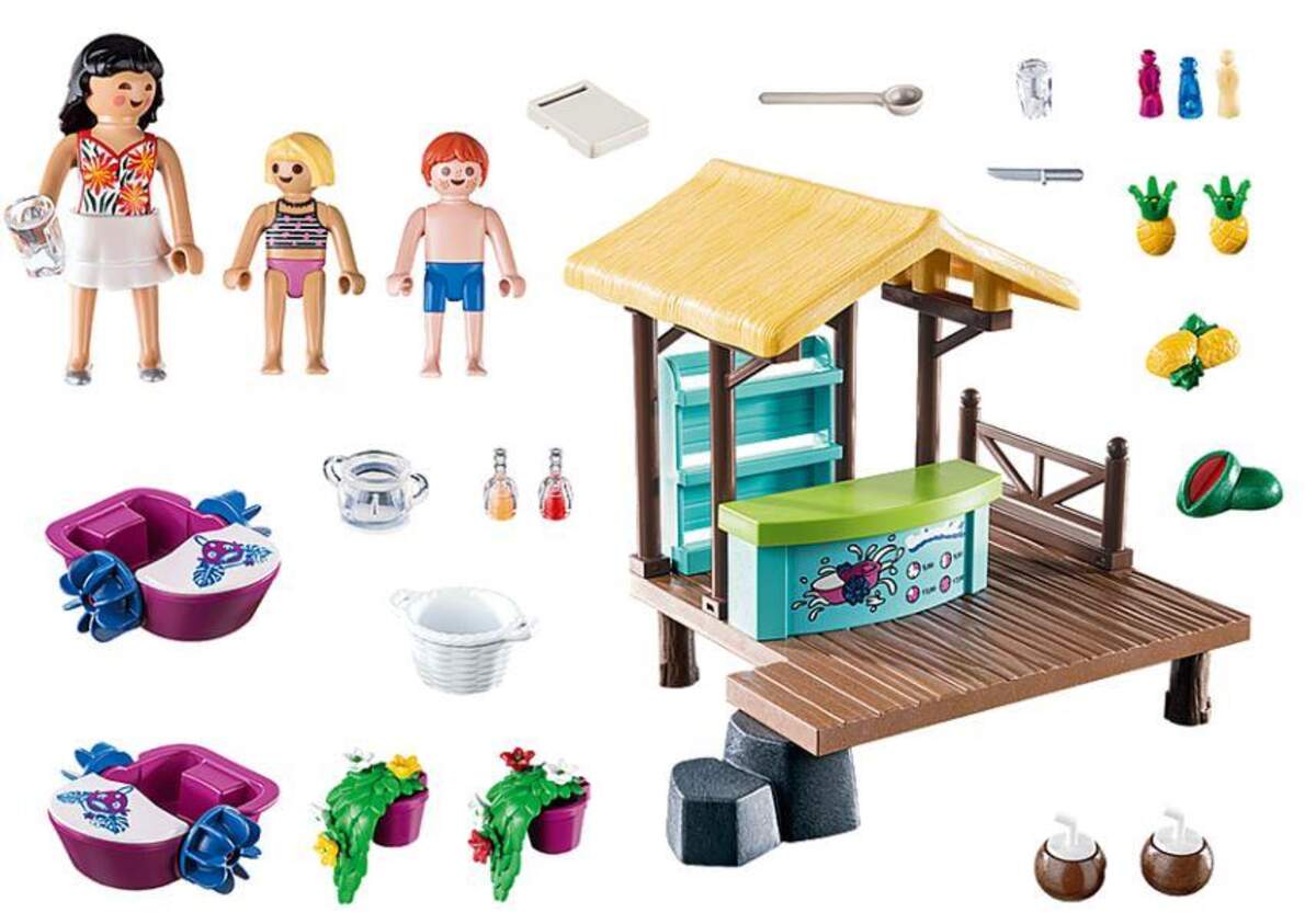 PLAYMOBIL® 70612 Family Fun  Paddleboot-Verleih mit Saftbar