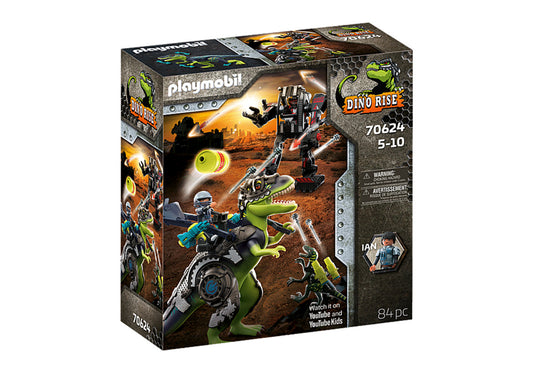 PLAYMOBIL® 70624 Dino Rise - T-Rex: Gefecht der Giganten