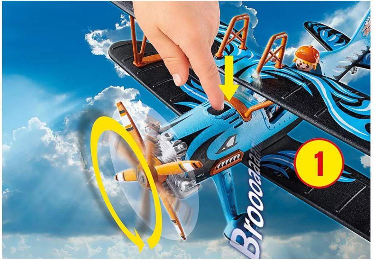 PLAYMOBIL® 70831 Air Stuntshow Doppeldecker "Phönix"