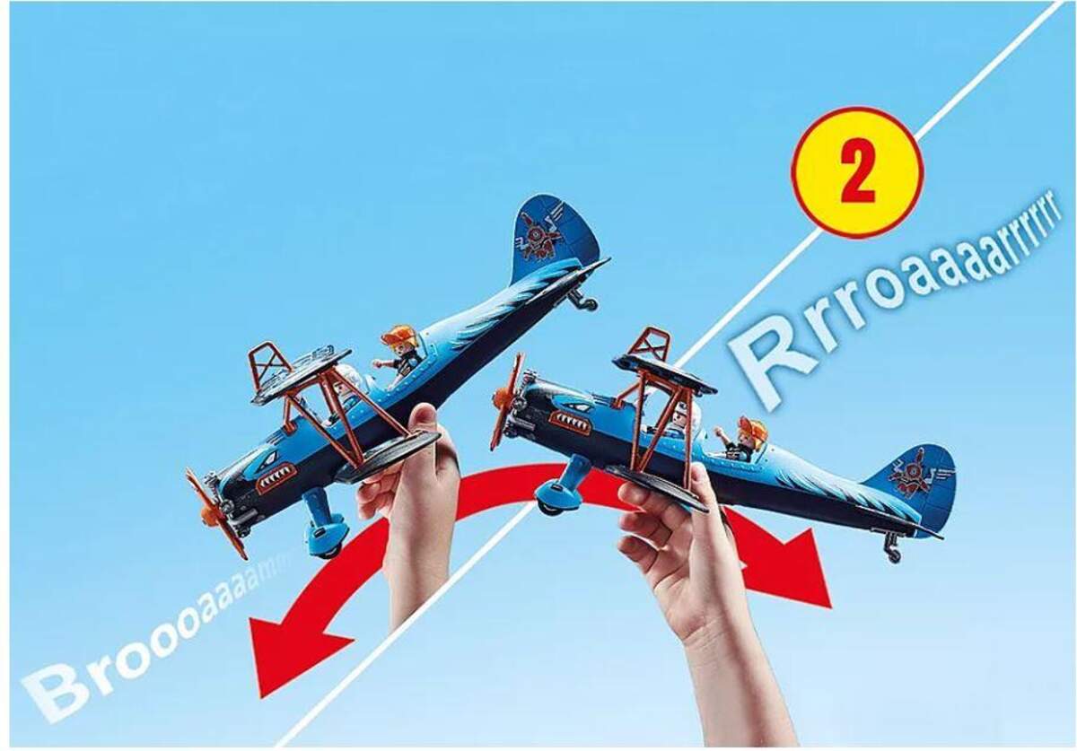 PLAYMOBIL® 70831 Air Stuntshow Doppeldecker "Phönix"