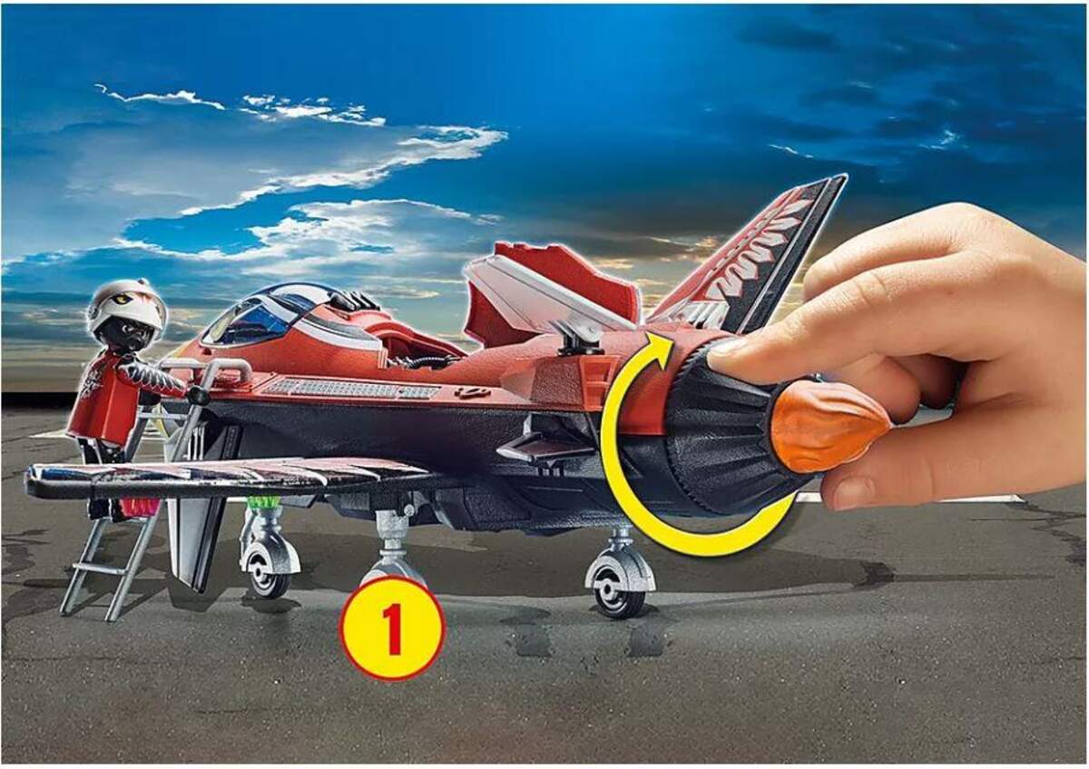 PLAYMOBIL® 70832 Air Stuntshow Düsenjet "Eagle"