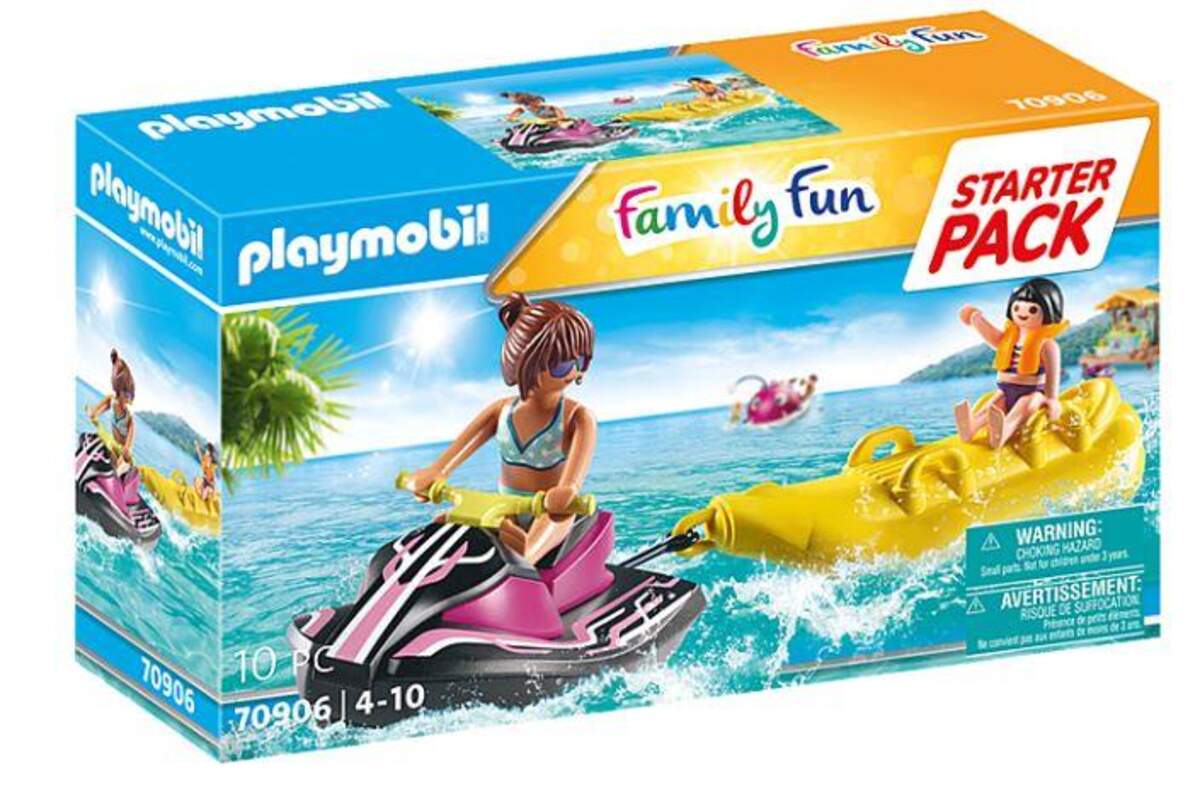 PLAYMOBIL® 70906 Family Fun - Starter Pack Wasserscooter mit Bananenboot