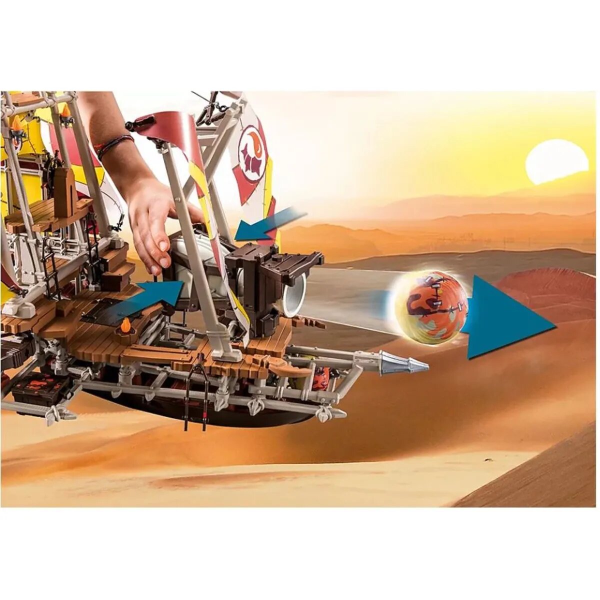 PLAYMOBIL® 71023 Novelmore - Sal'ahari Sands: Sandsturmbrecher