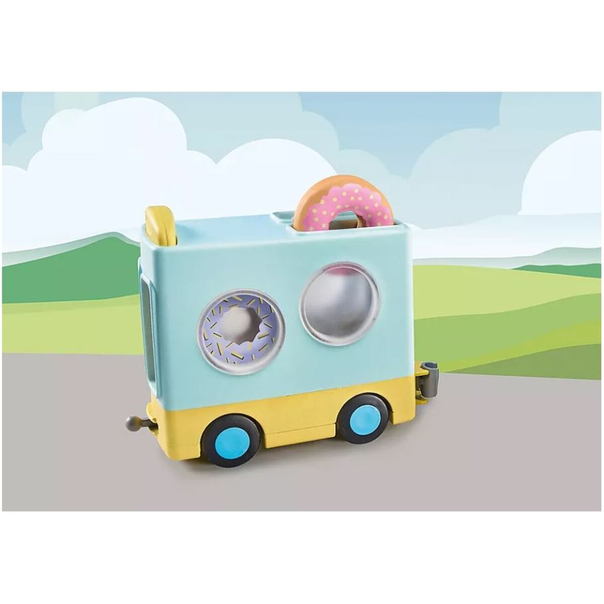 PLAYMOBIL® 71325 1.2.3: Verrückter Donut Truck mit Stapel- und Sortierfunktion