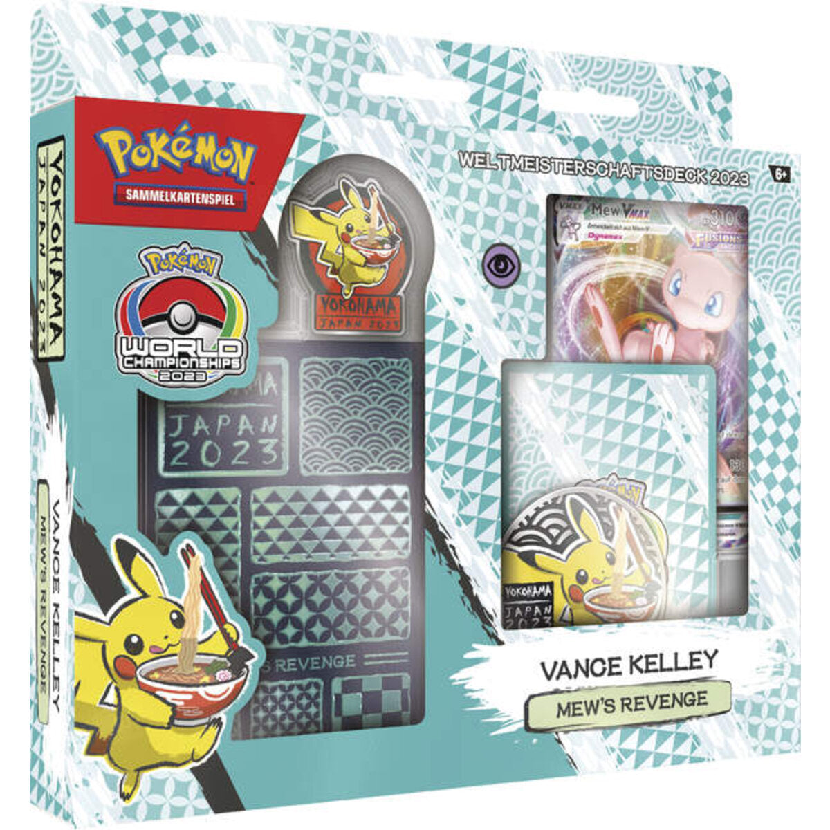 Pokemon Weltmeisterschaftsdeck 2023, 1 Stück, 4-fach sortiert