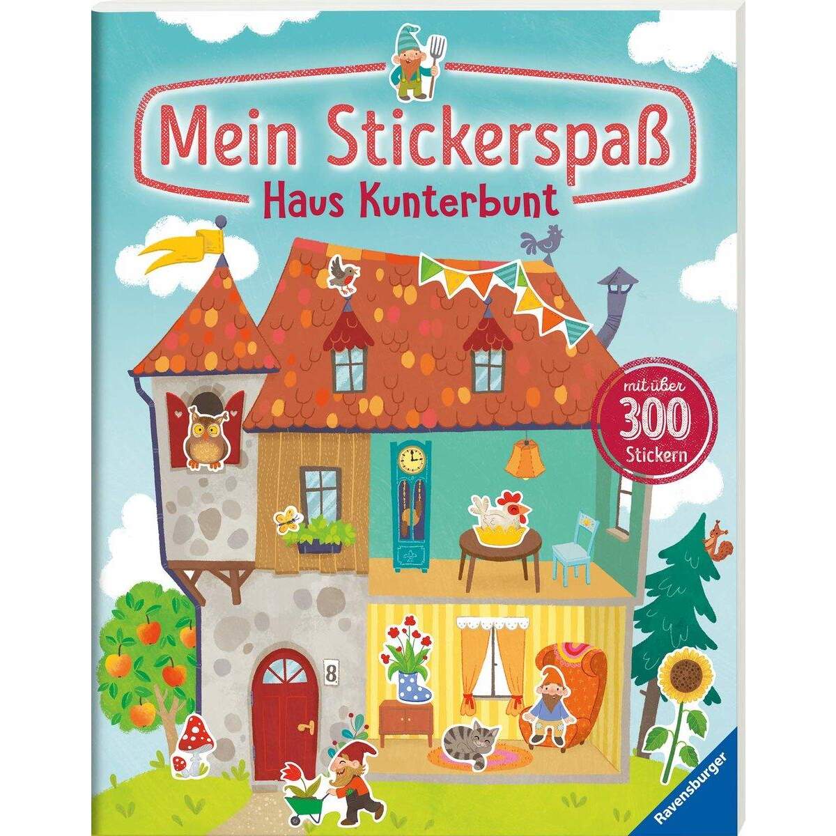 Ravensburger Mein Stickerspaß: Haus Kunterbunt