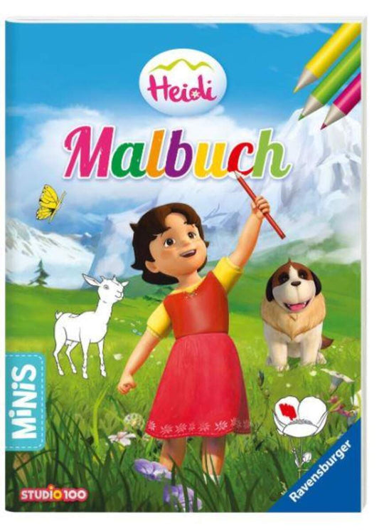 Ravensburger Minis: Heidi Malbuch