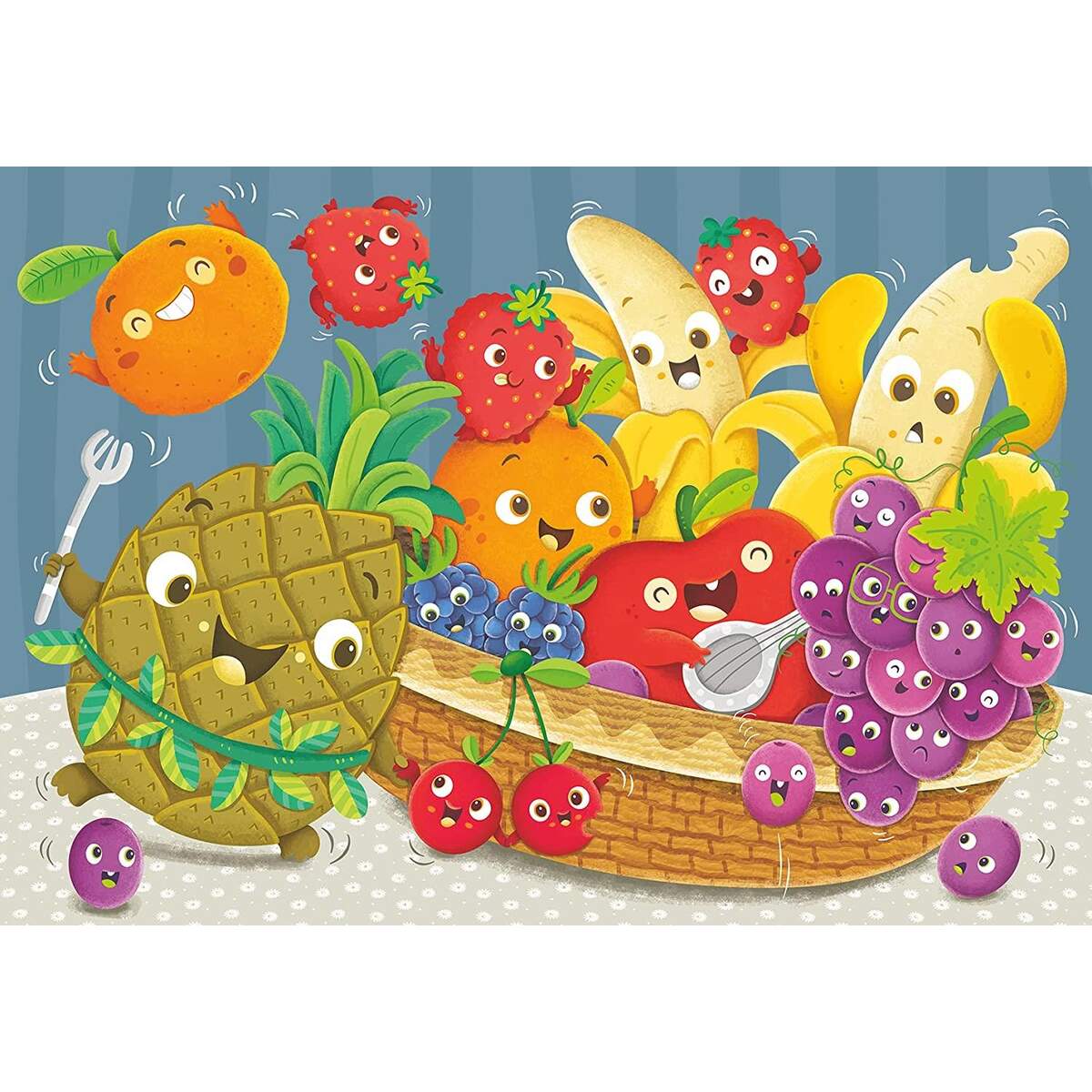 Ravensburger Puzzle - Freche Früchte, 48 Teile