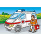 Ravensburger Puzzle Fahrzeuge im Einsatz, 6 Teile