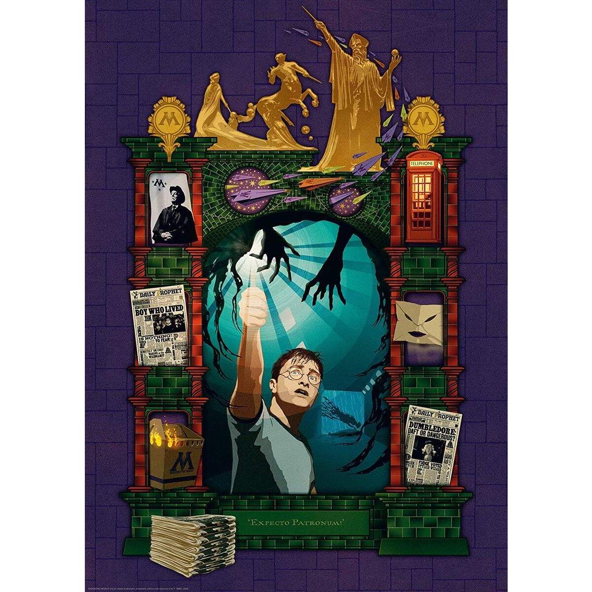 Ravensburger Puzzle Harry und der Orden des Phönix, 1000 Teile