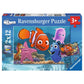 Ravensburger Puzzle Nemo der kleine Ausreißer, 2 x 12 Teile