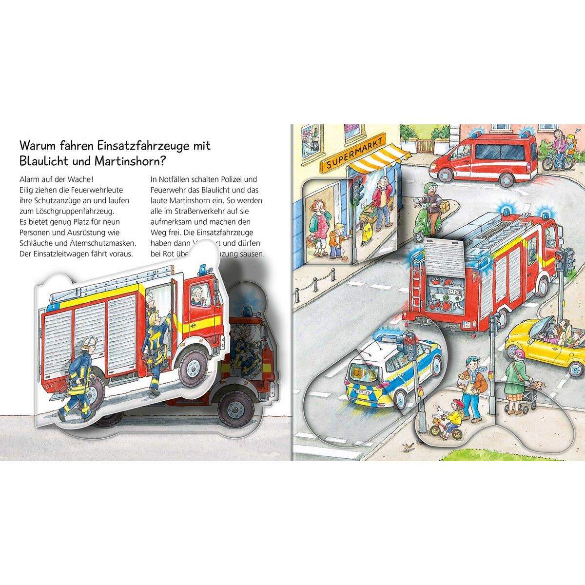 Ravensburger Soundbuch, Band 2 - Einsatzfahrzeuge (Wieso? Weshalb? Warum?)