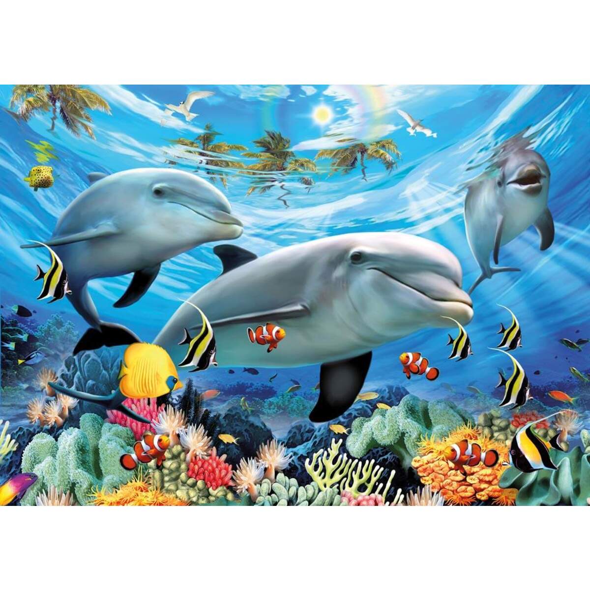 Ravensburger XXL Puzzle Karibisches Lächeln, 300 Teile