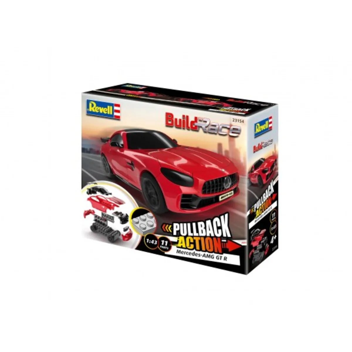 Revell Build 'n Race Mercedes-AMG GT R, rot