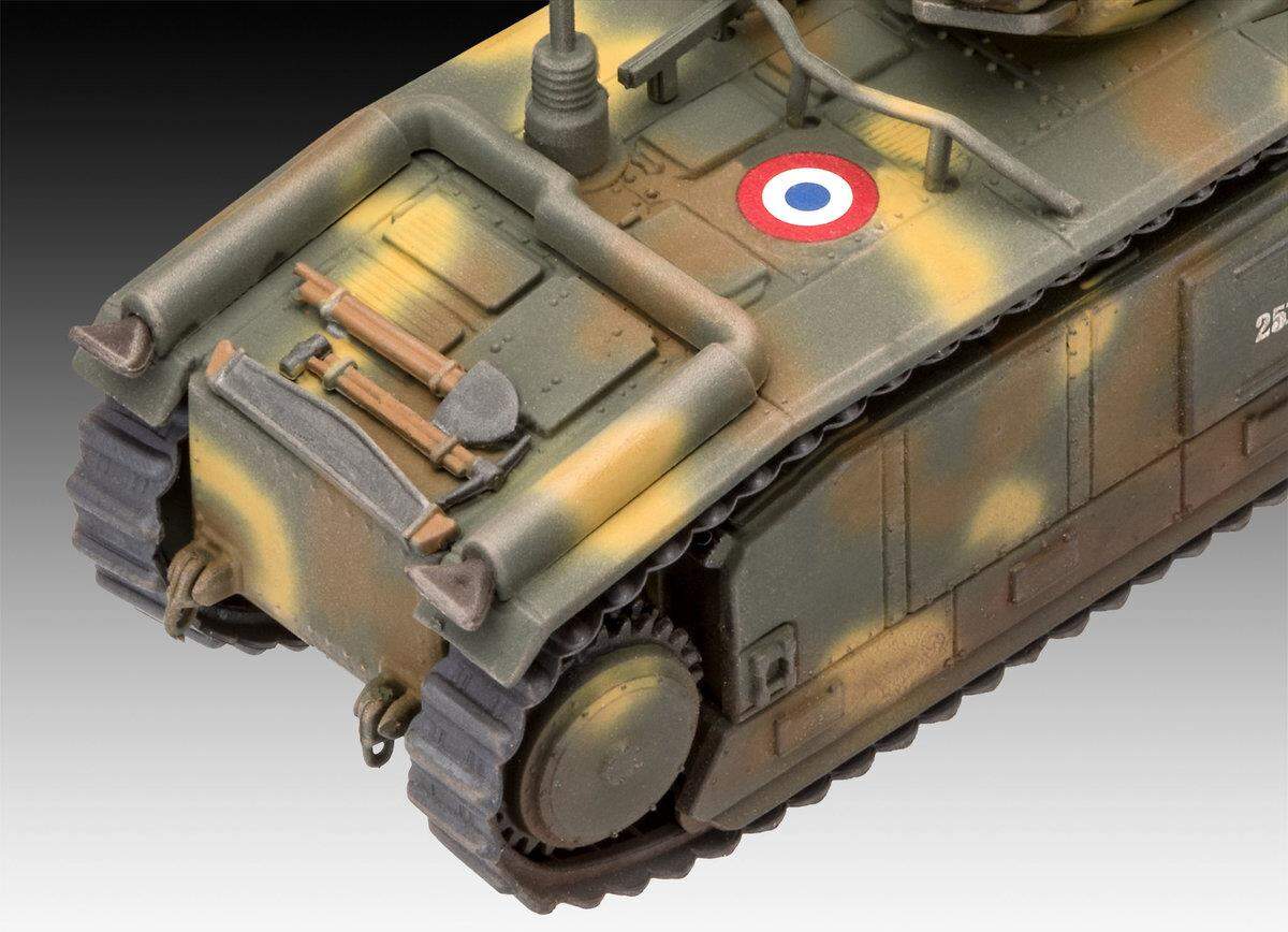 Revell Char B.1 bis & Renault FT.17, 1:76