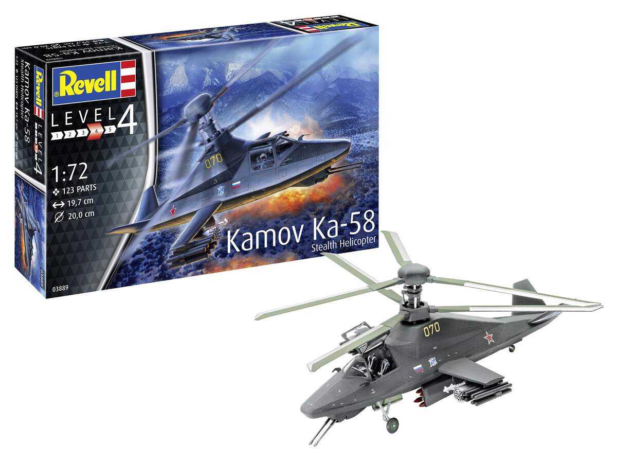 Revell Kamov Ka-58 Stealth Helicopter