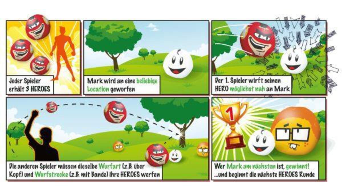 Schildkröt Crossboccia Double-Pack Heroes, Design "Blond+Muffin"