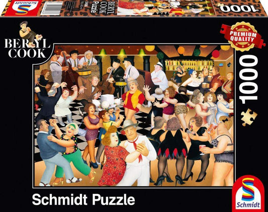 Schmidt Spiele Puzzle - Beryl Cook Partynacht 1.000 Teile