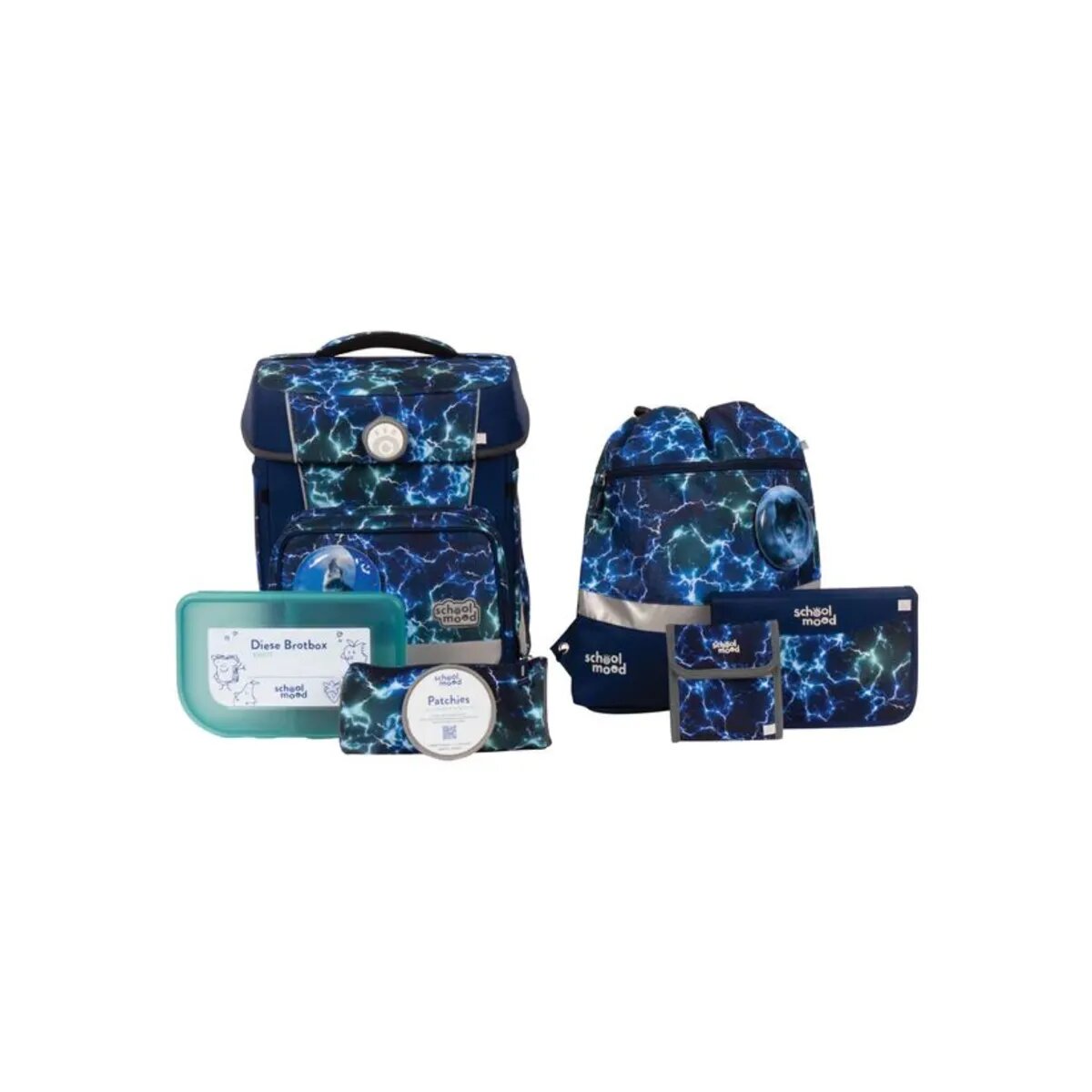 School-Mood Schulranzen-Set Hero Maxx Air Felix, 7-teilig