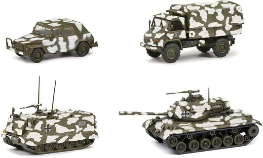 Schuco Set Wintertarnung 1:87