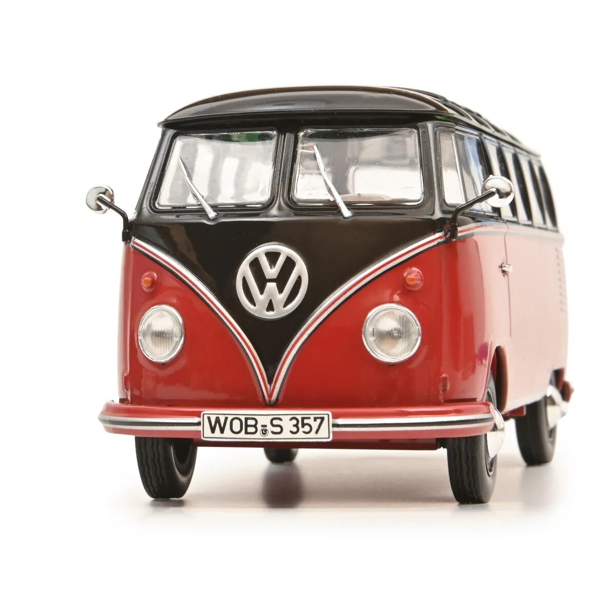 Schuco VW T1b Samba schwarzbr. 1:32