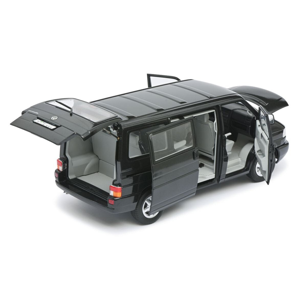 Schuco VW T4 Bus Caravelle schwarz 1:18