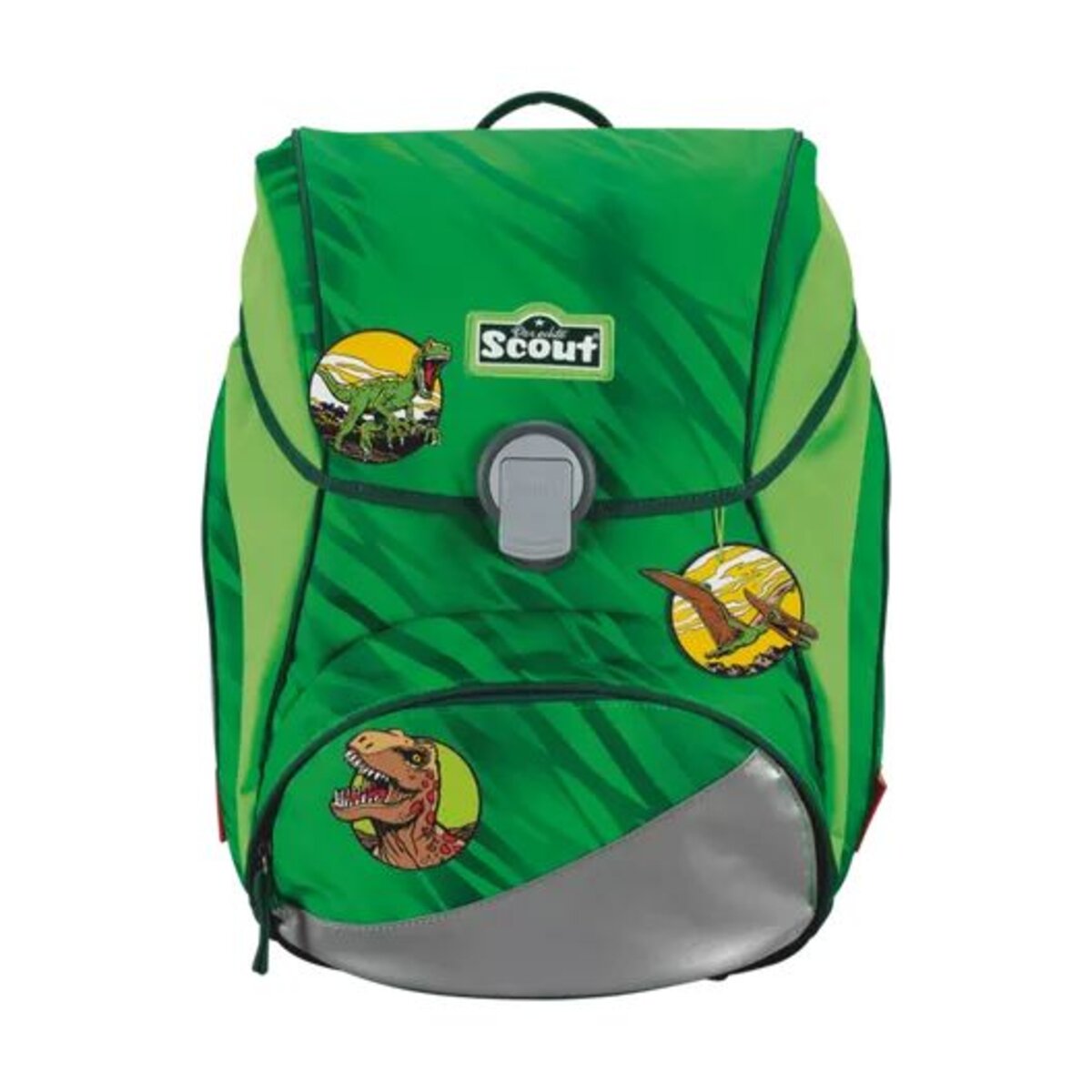 Scout Schulranzen-Set Alpha DIN Dino Rex