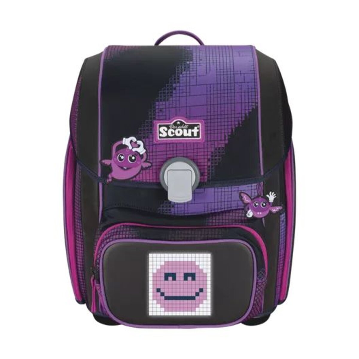 Scout Schulranzen-Set Genius Set Movie Star Pink Pixel
