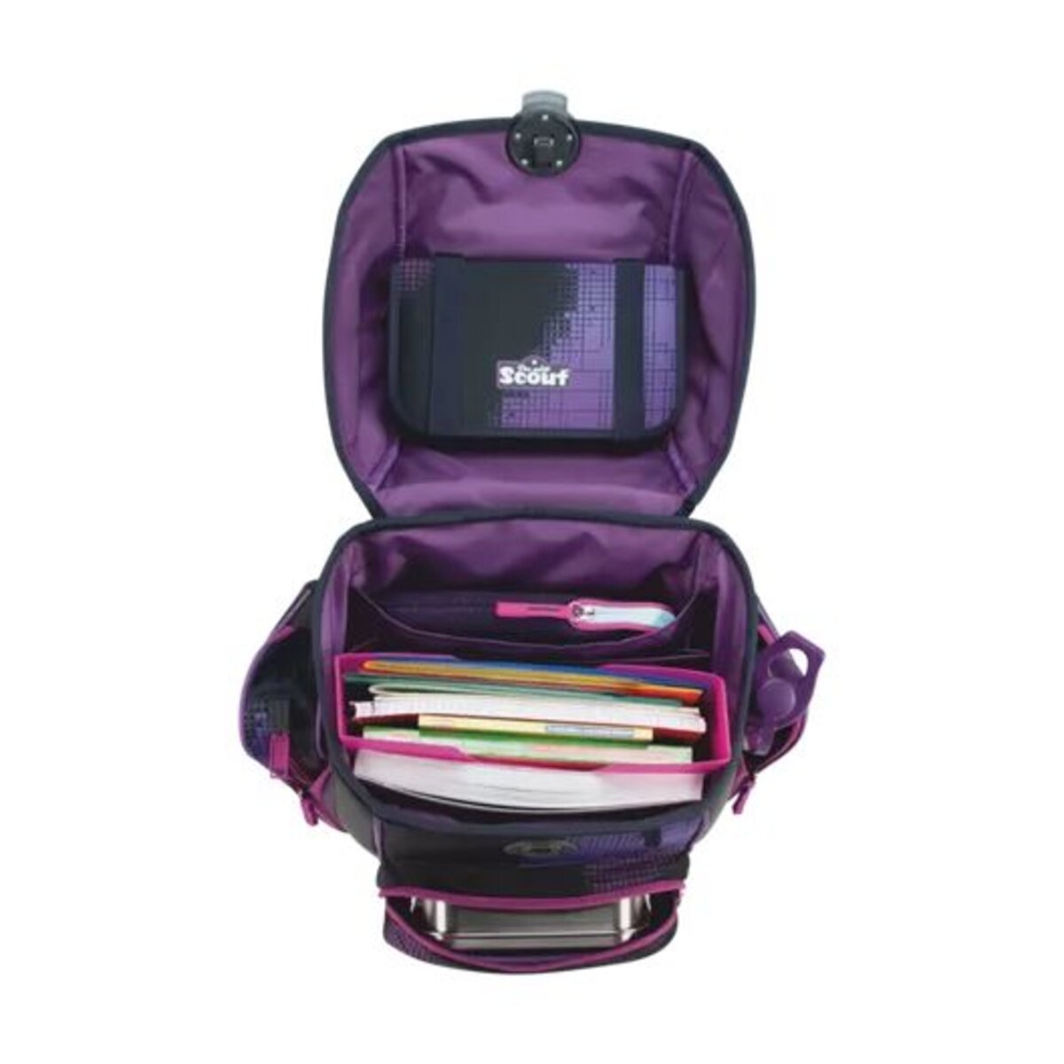 Scout Schulranzen-Set Genius Set Movie Star Pink Pixel