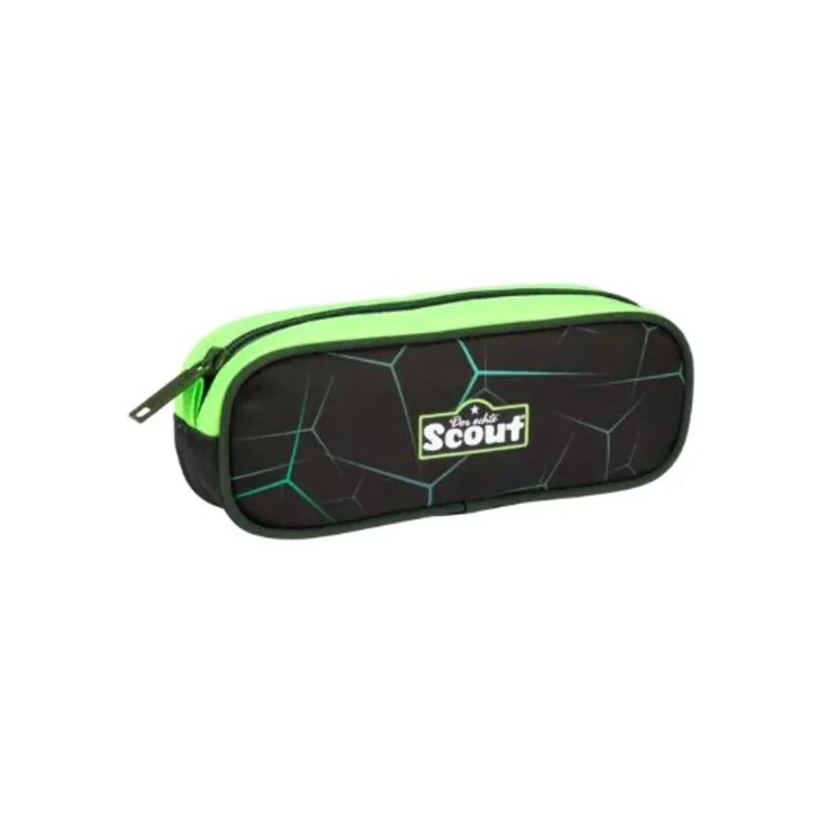 Scout Schulranzen-Set Sunny II Exklusiv LED DIN Dino Hunter, 4-teilig